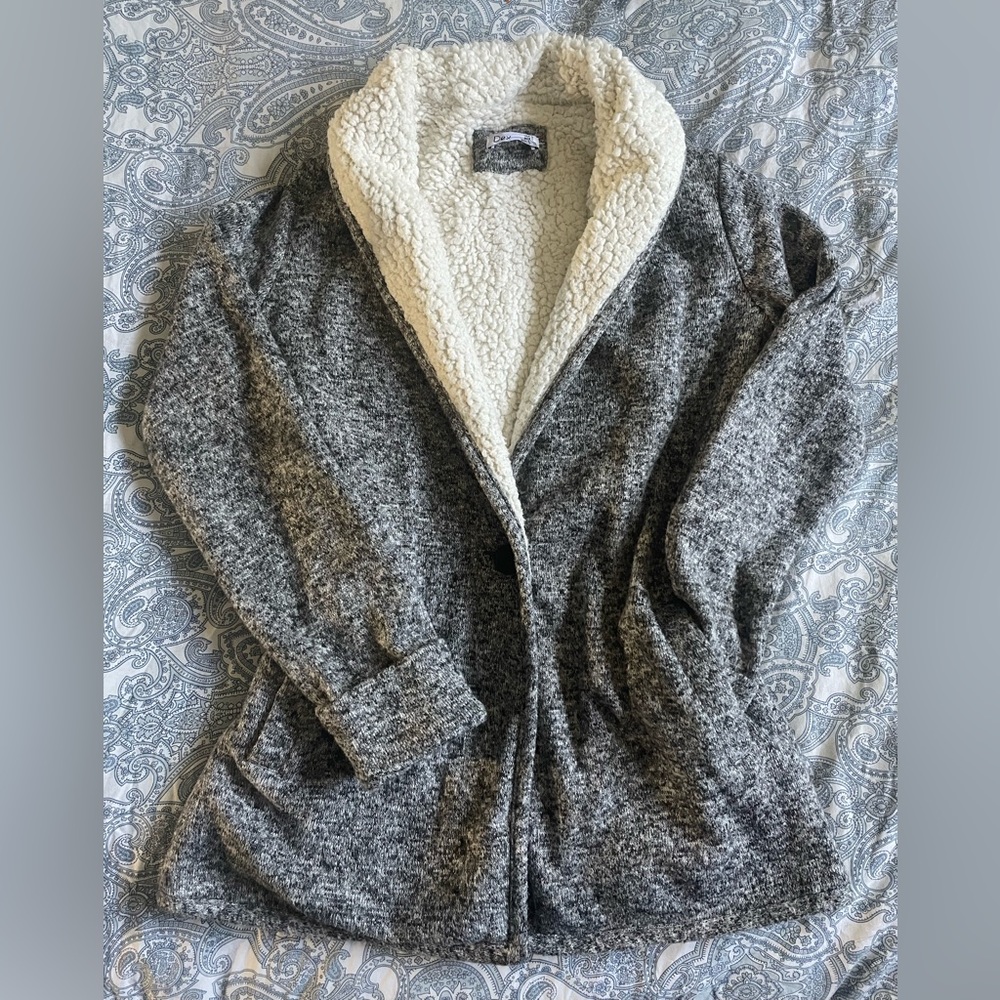 Sherpa cardigan